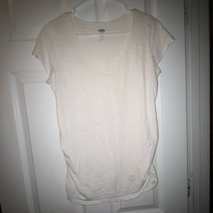 Maternity white shirt